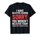 I Have Selective Hearing Funny Sarcastic Dad Grandpa Joke T-Shirt