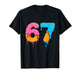Mason 67 Ice Cream Drip Meme Six Seven T-Shirt