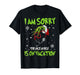 Christmas I Am Sorry The Nice Nurse is On Vacation T-Shirt
