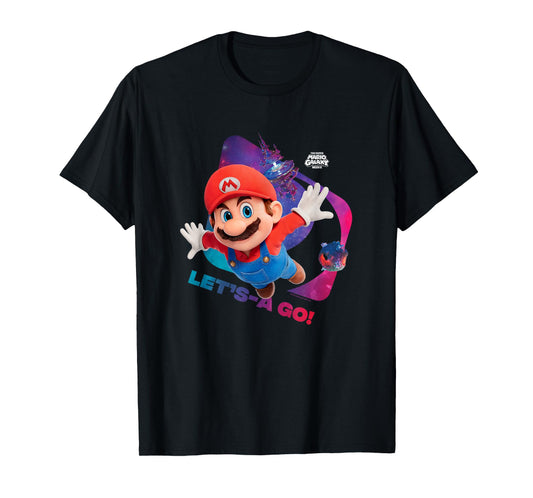 The Super Mario Galaxy Movie Let’s-A Go! T-Shirt