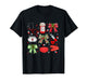Christmas Xmas Coquette Bow RN CNA ICU Scurb Nurse Doctor T-Shirt