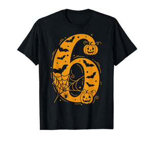 Number 6 Funny Meme Saying 6 7 Six Seven Halloween Costume T-Shirt