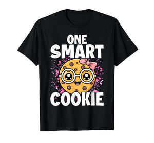One Smart Funny Chocolate Chip Cookie T-Shirt