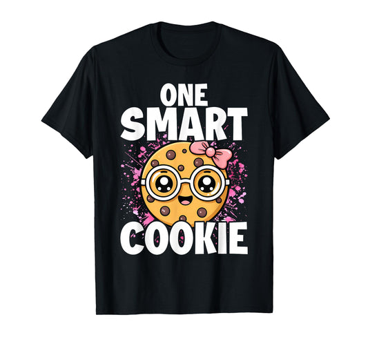 One Smart Funny Chocolate Chip Cookie T-Shirt
