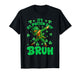 Funny St Patricks Day Leprechaun Bruh Saint Paddys Boys Kids T-Shirt