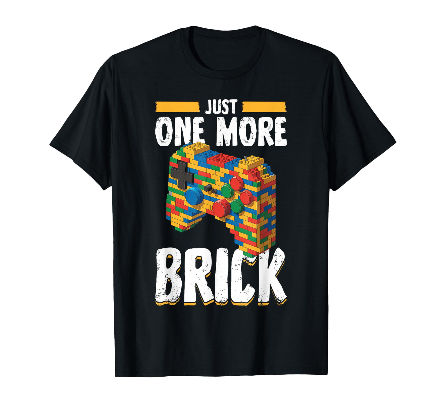 Building Blocks Gamer Gaming Brick Builder T-Shirt