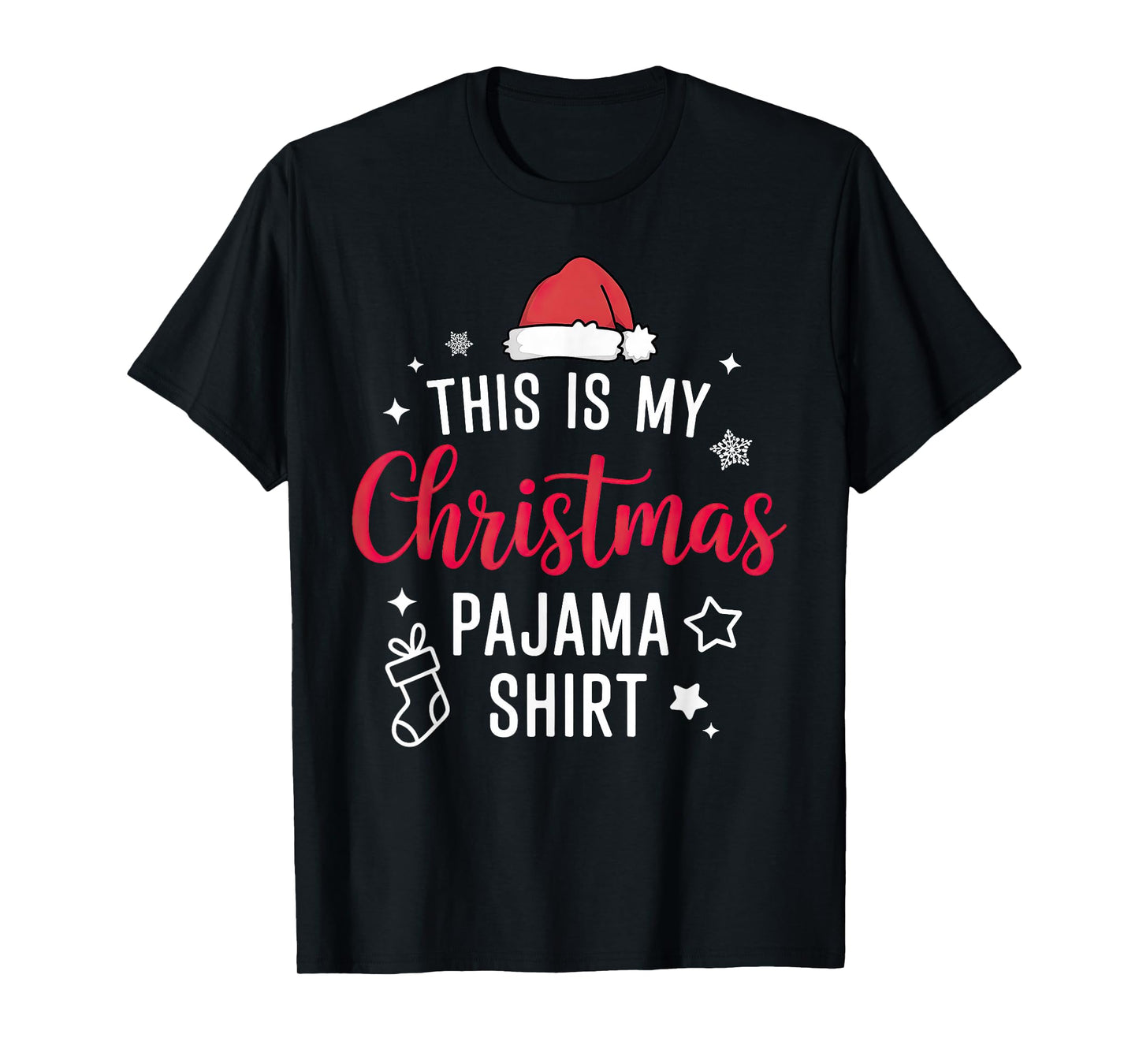 Christmas PJ Pajama PJS T-Shirt