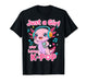Just A Girl Who Loves K-Pop Cute Axolotl T-Shirt