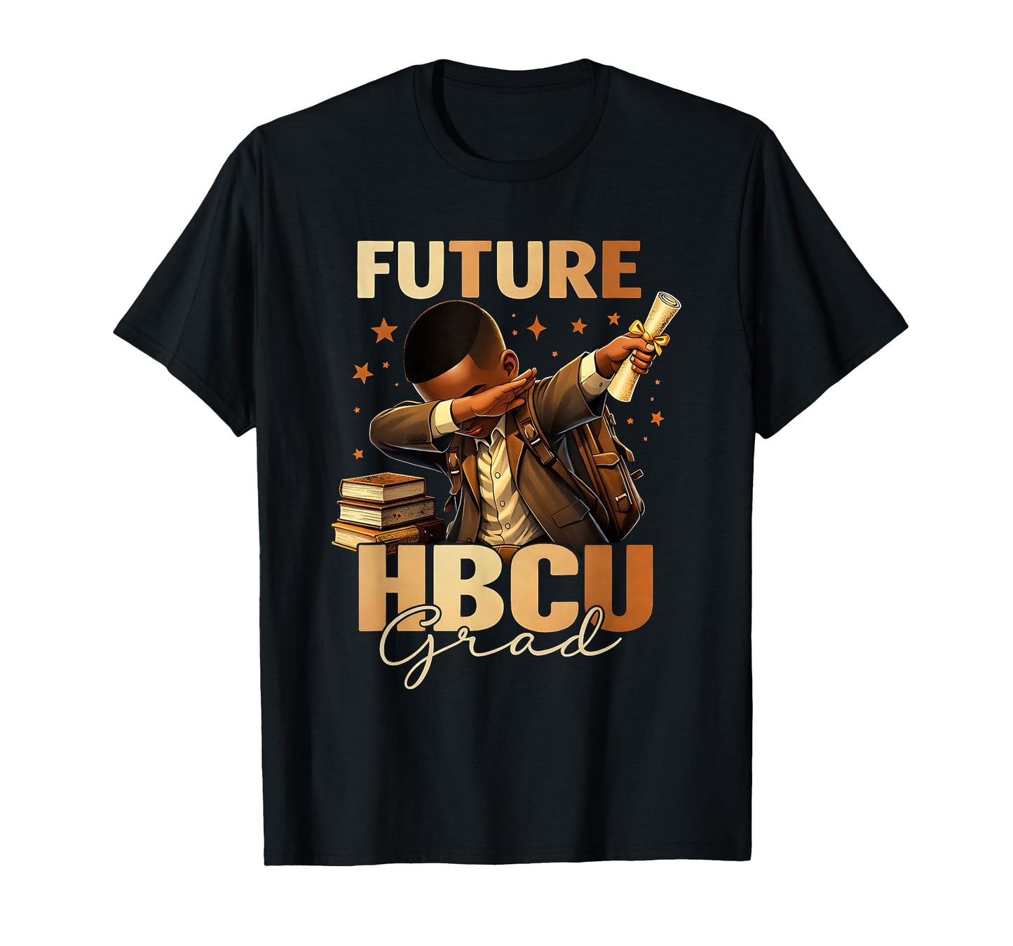 Future HBCU Grad History Black Boy Girls Graduation Students T-Shirt