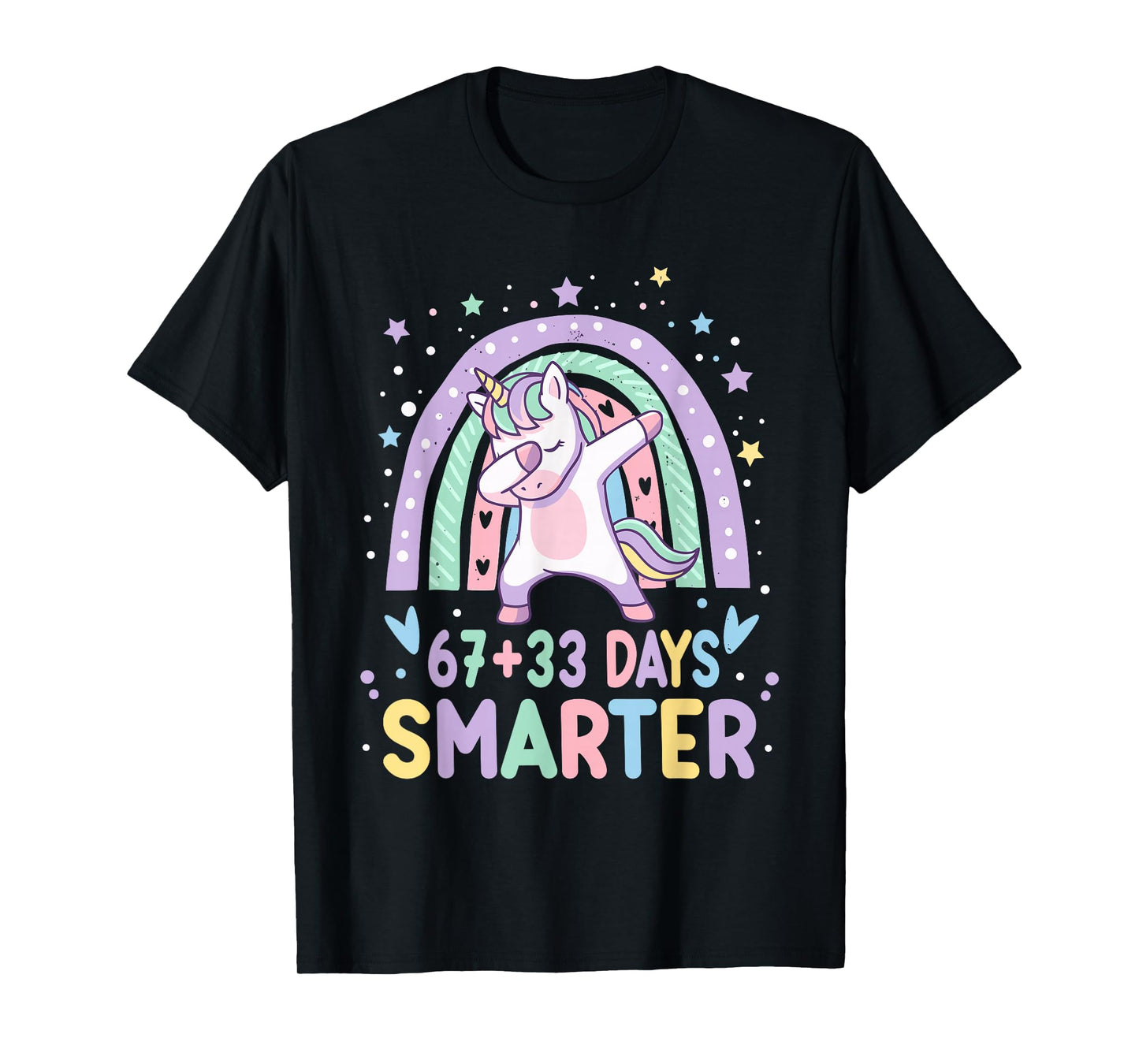 Happy 67+ 33 Days of School Six Seven Meme Teacher Student T-Shirt