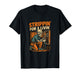 Strippin' for A Livin' Electrical Worker Skeleton Humor T-Shirt