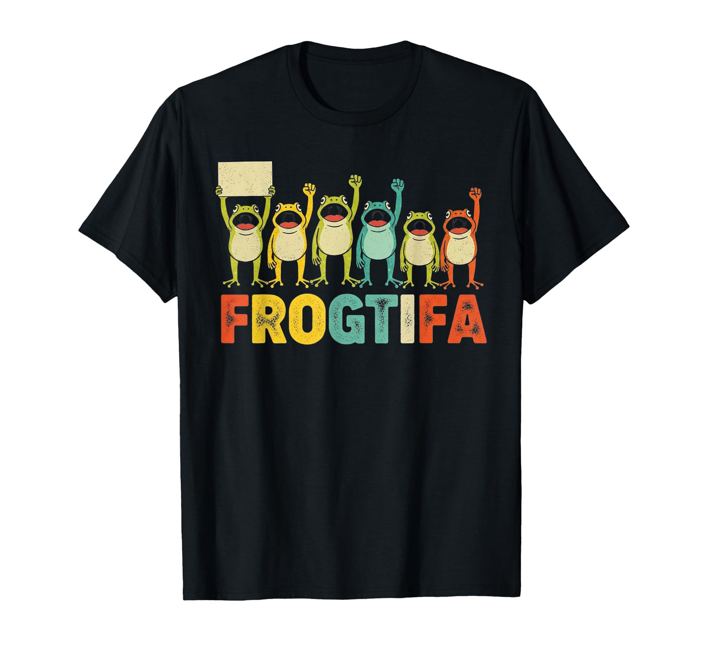 Ribbit Against The Machine Funny Portland Frog Resist T-Shirt