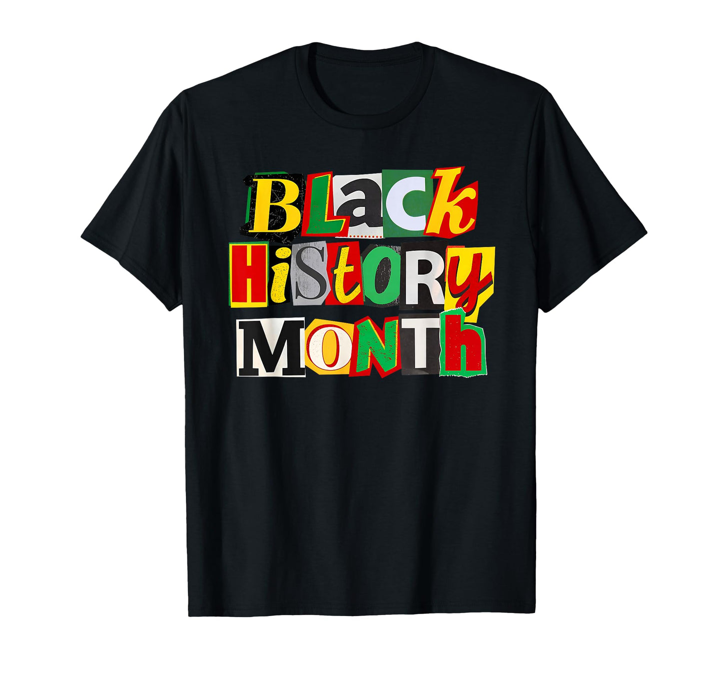 Black History Month African Roots Melanin Black Pride Africa T-Shirt