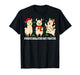 Funny Llama Overstimulated But Festive Christmas Xmas T-Shirt