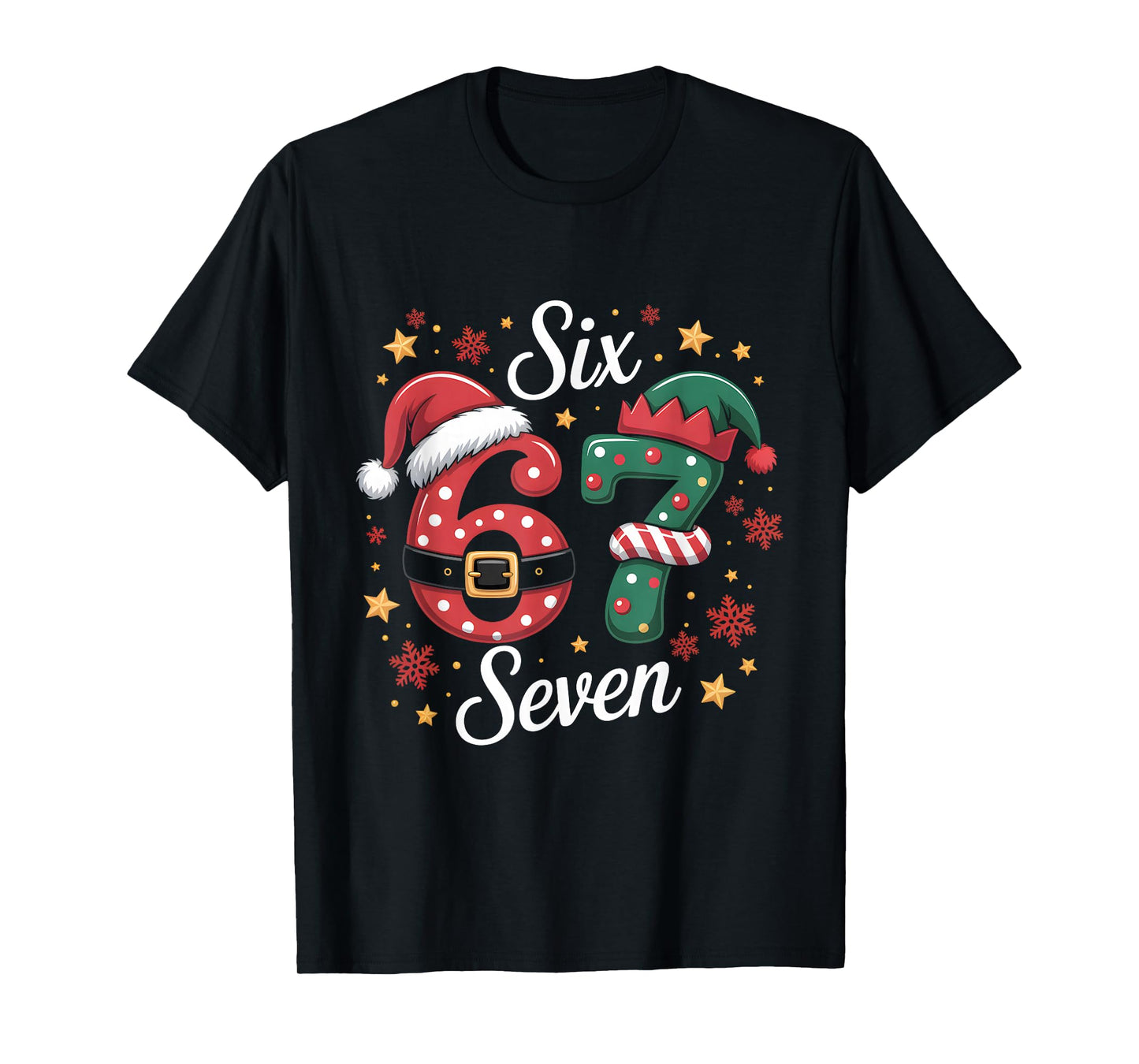 67 Meme Six Seven for Kids Women Men Boys Girls Christmas T-Shirt