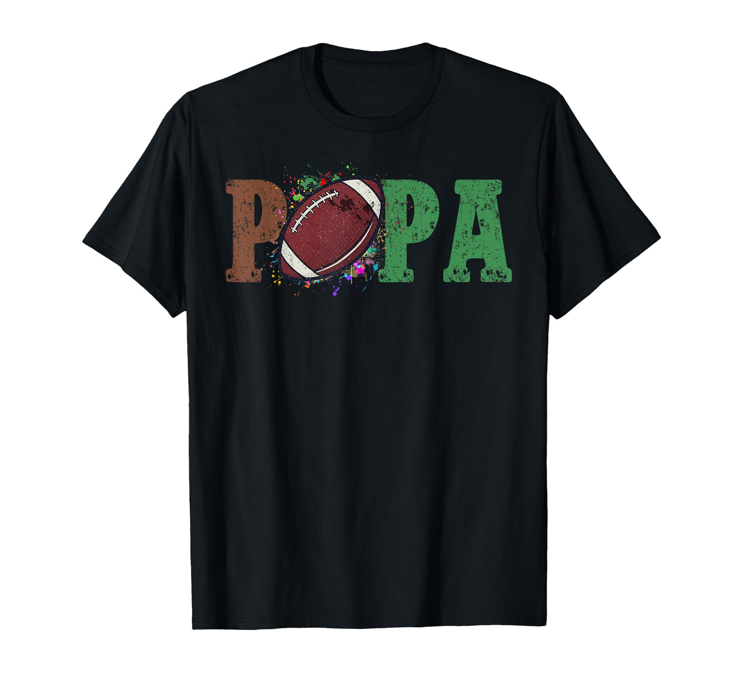 Football Papa 1st Birthday T-Shirt