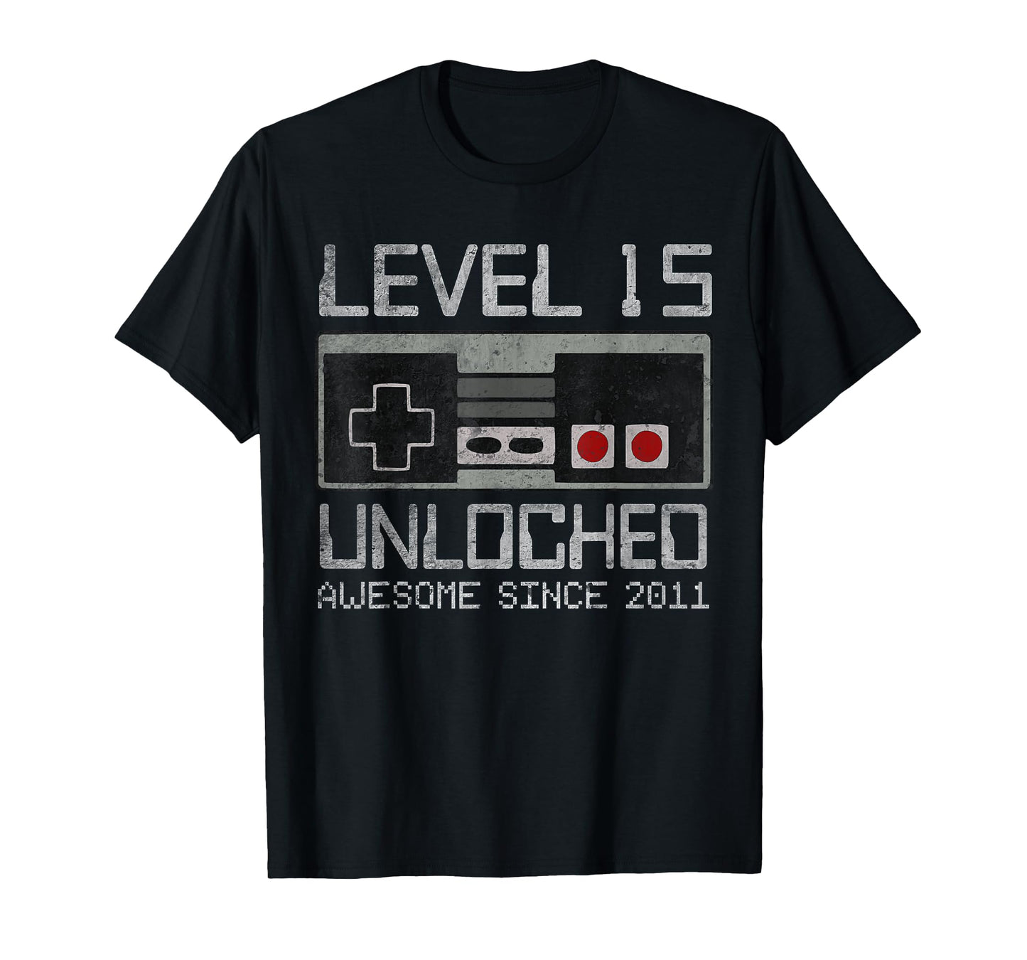 Level 15 Unlocked 15th Birthday 15 Year Old Video Gamer Boy T-Shirt