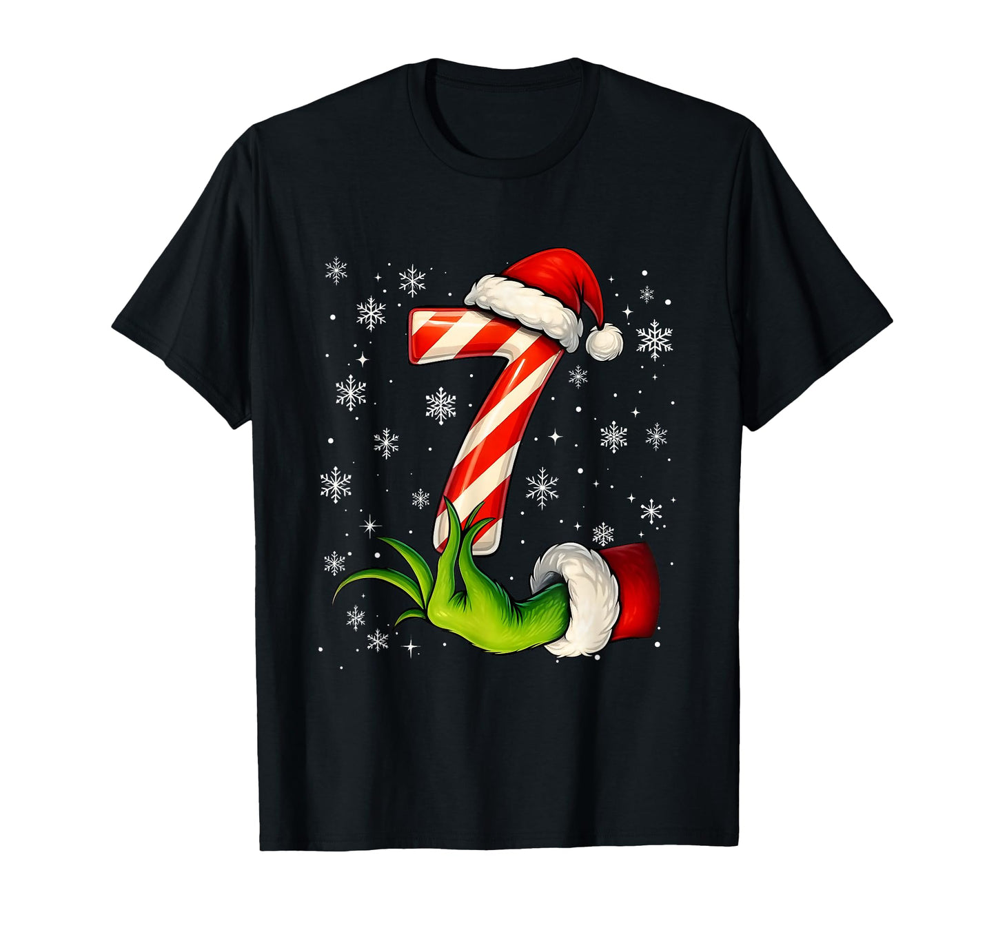 Six Seven Funny Christmas Couple Matching Meme T-Shirt
