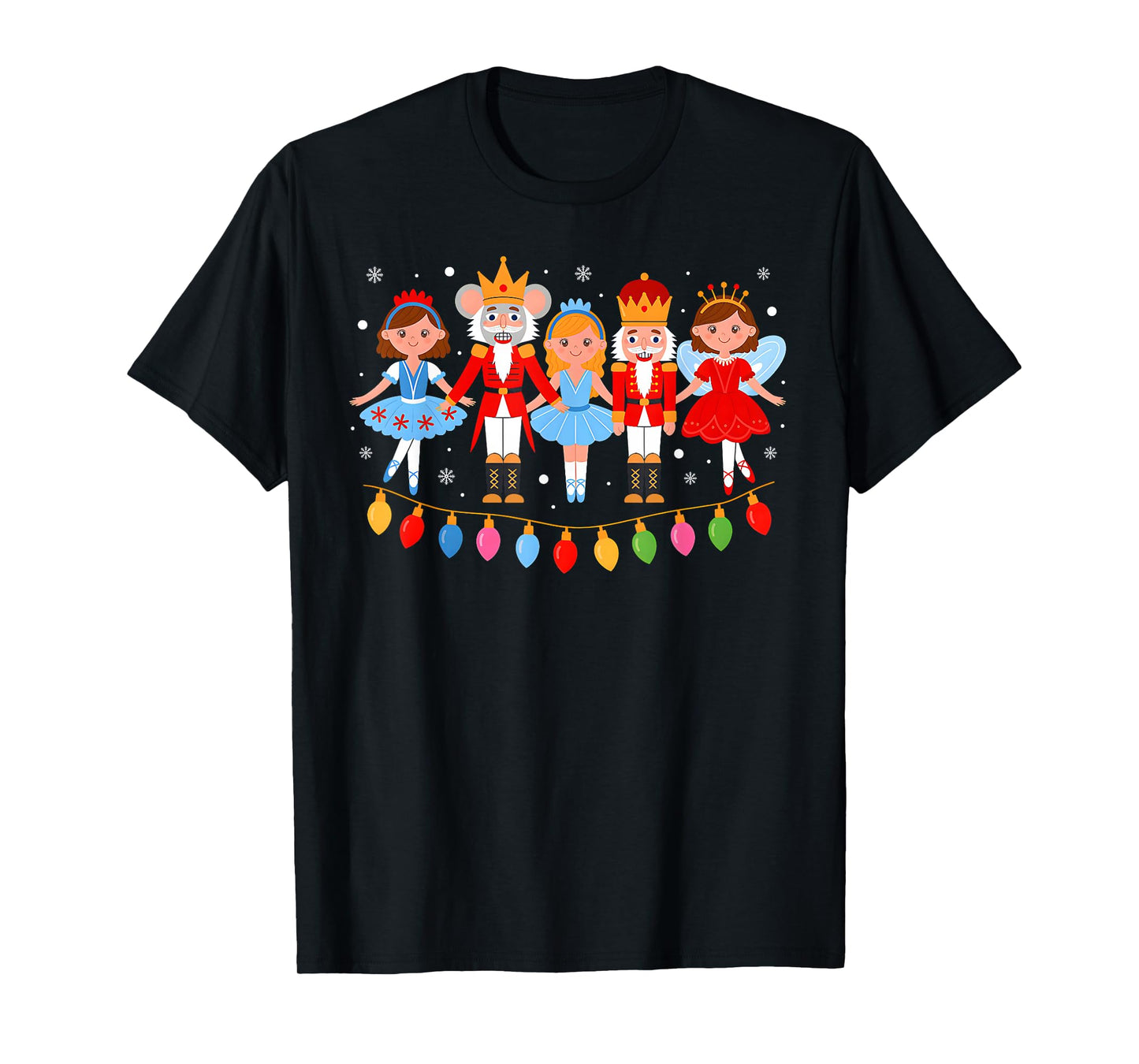 Christmas Nutcracker Squad Ballet Dance Funny Xmas Pajamas T-Shirt