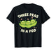 Funny Three Peas in A Pod Cute Kawaii T-Shirt