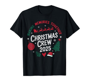 Family Christmas 2025 Pajamas Outfit Matching Xmas T-Shirt