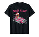 Sleigh All Day Pink GroovyGingerbread Candy Christmas Girls T-Shirt