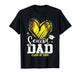 Senior Dad Class of 2026 Softball Graduation Heart T-Shirt