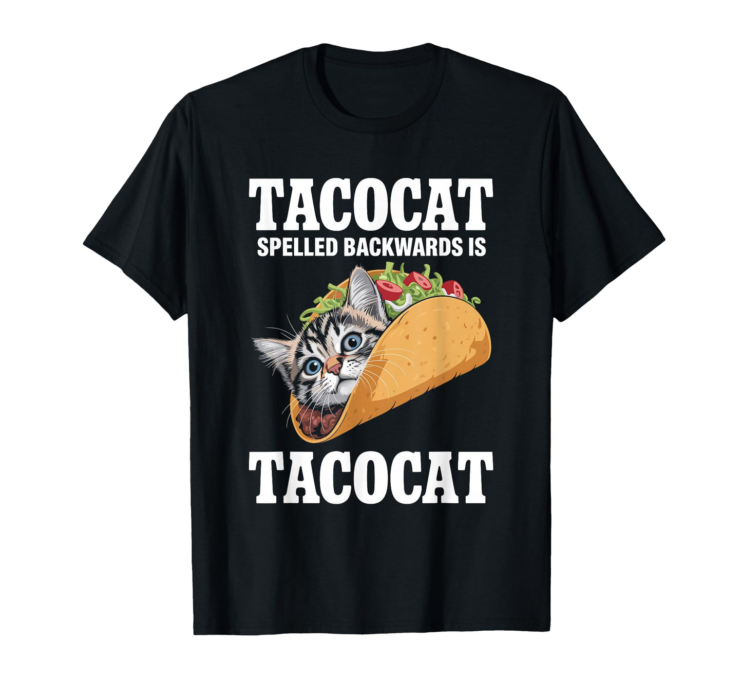 Tacocat Funny Cat T-Shirt