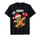 Oh Snap Gingerbreadman Christmas Football T-Shirt