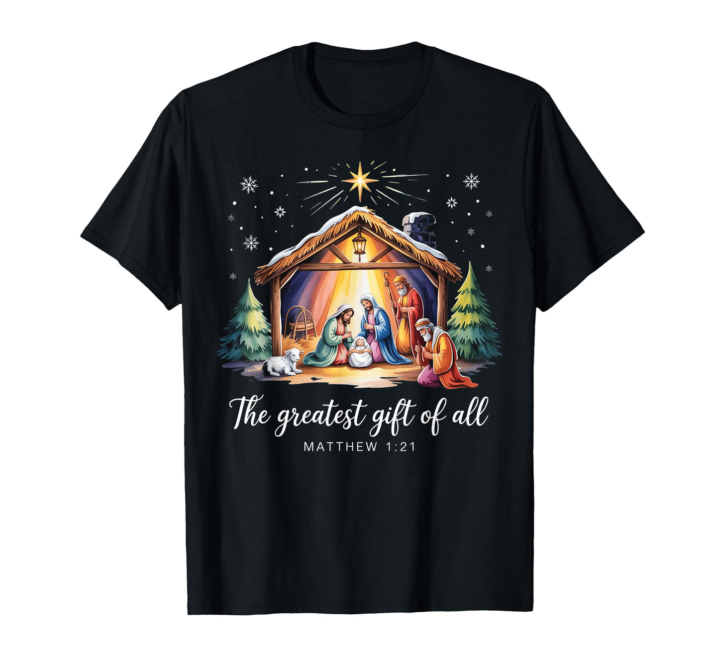 The Greatest Gift for All Christmas Jesus T-Shirt