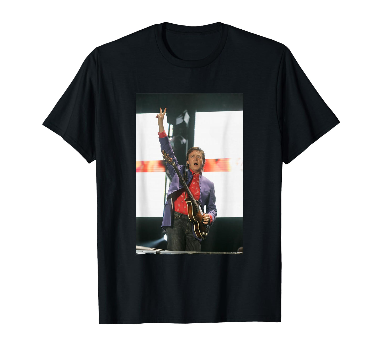 Paul McCartney of The Beatles at Glastonbury Andy Willsher T-Shirt