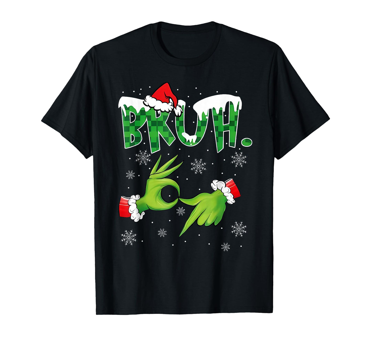 Bruh 67 Six Seven 6 7 Meme Christmas Funny Gen Alpha Slang T-Shirt