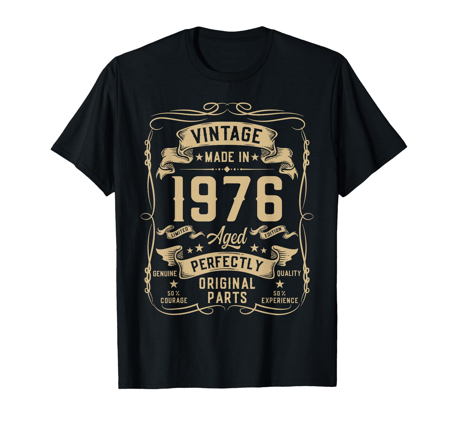 Vintage 1976 50yr 50th Birthday Gifts for Men 50 Years Old T-Shirt