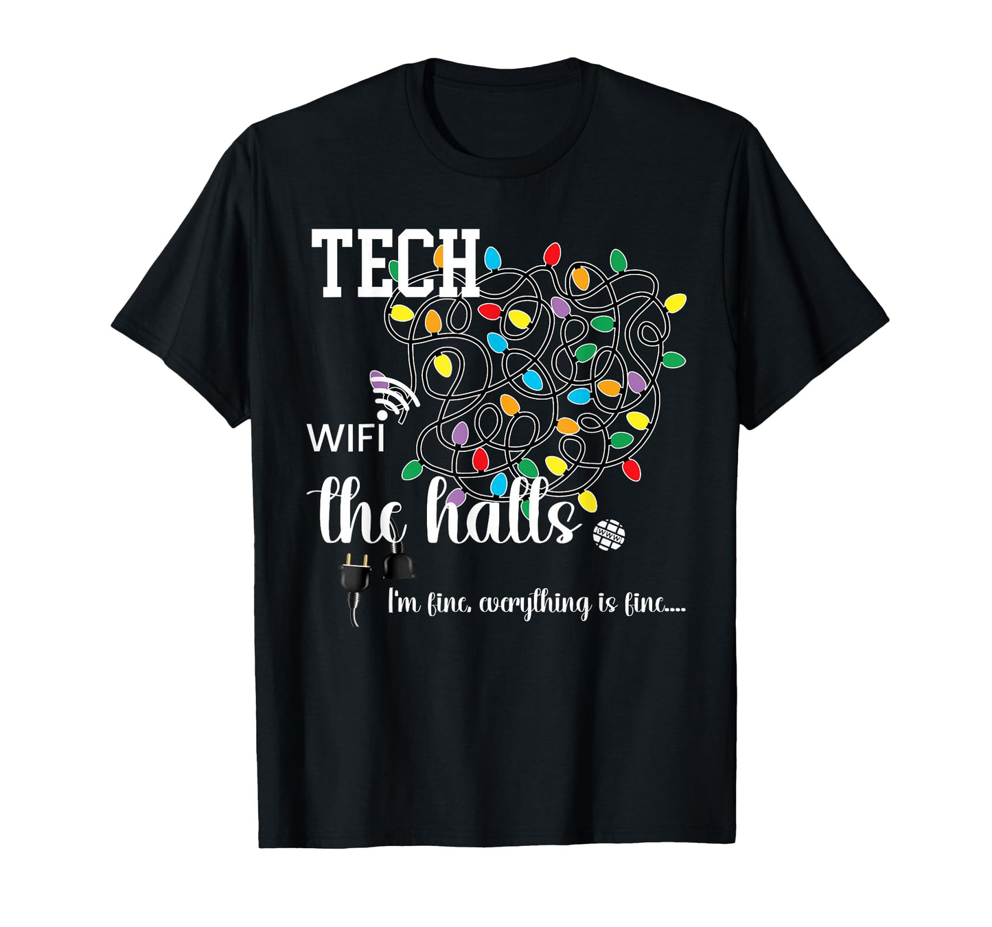 Technology Teacher Christmas Information Teacher STEM STEAM T-Shirt