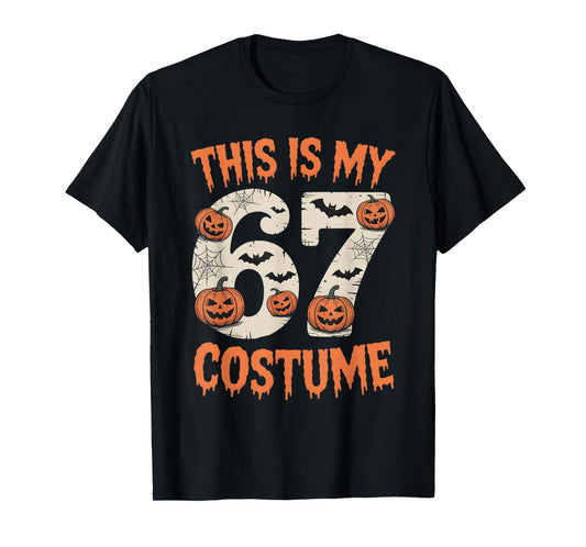 This is My 67 Costume Halloween T-Shirt