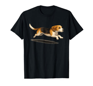 Funny Cute Running Beagle T-Shirt