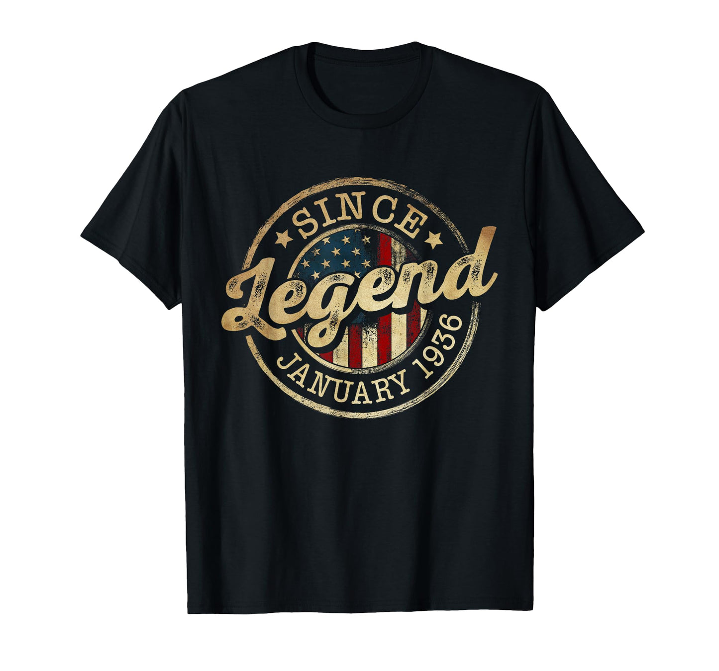 Legend Since January 1936 Vintage 90th Birthday Classic T-Shirt