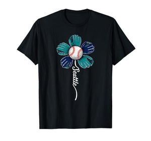 Seattle Flower for Men Women Boys Girls Kids T-Shirt