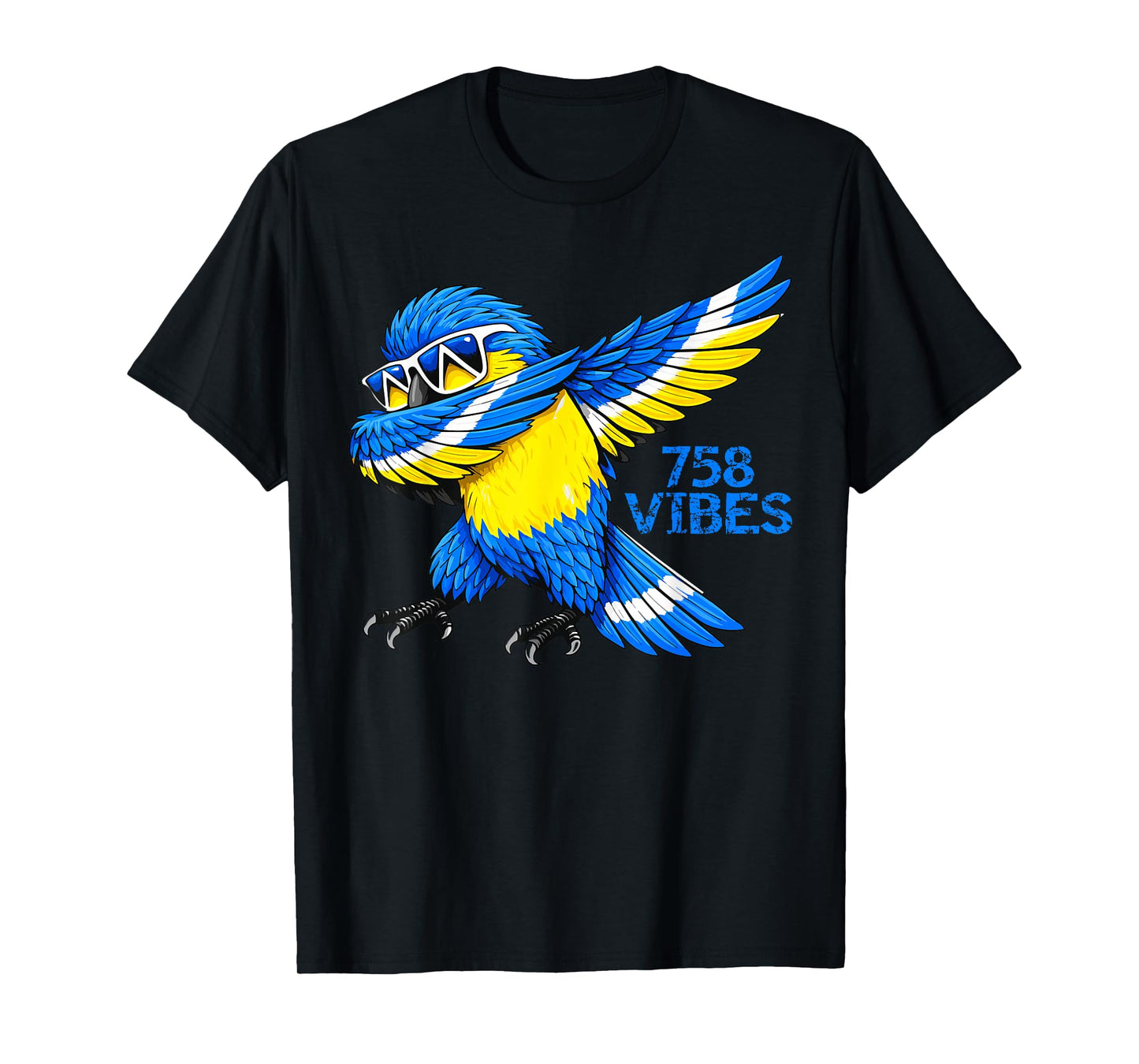 Lucian Independence Day Saint Lucia Parrot, Flag Boys, Kids T-Shirt