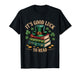 Vintage It's Good Luck to Read St Patrick's Day Book Lucky T-Shirt