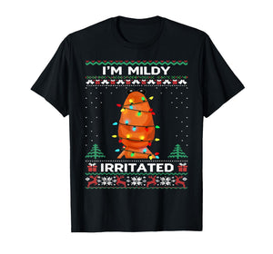 I'm Mildly Irritated Marcus The Worm Christmas Funny Meme T-Shirt