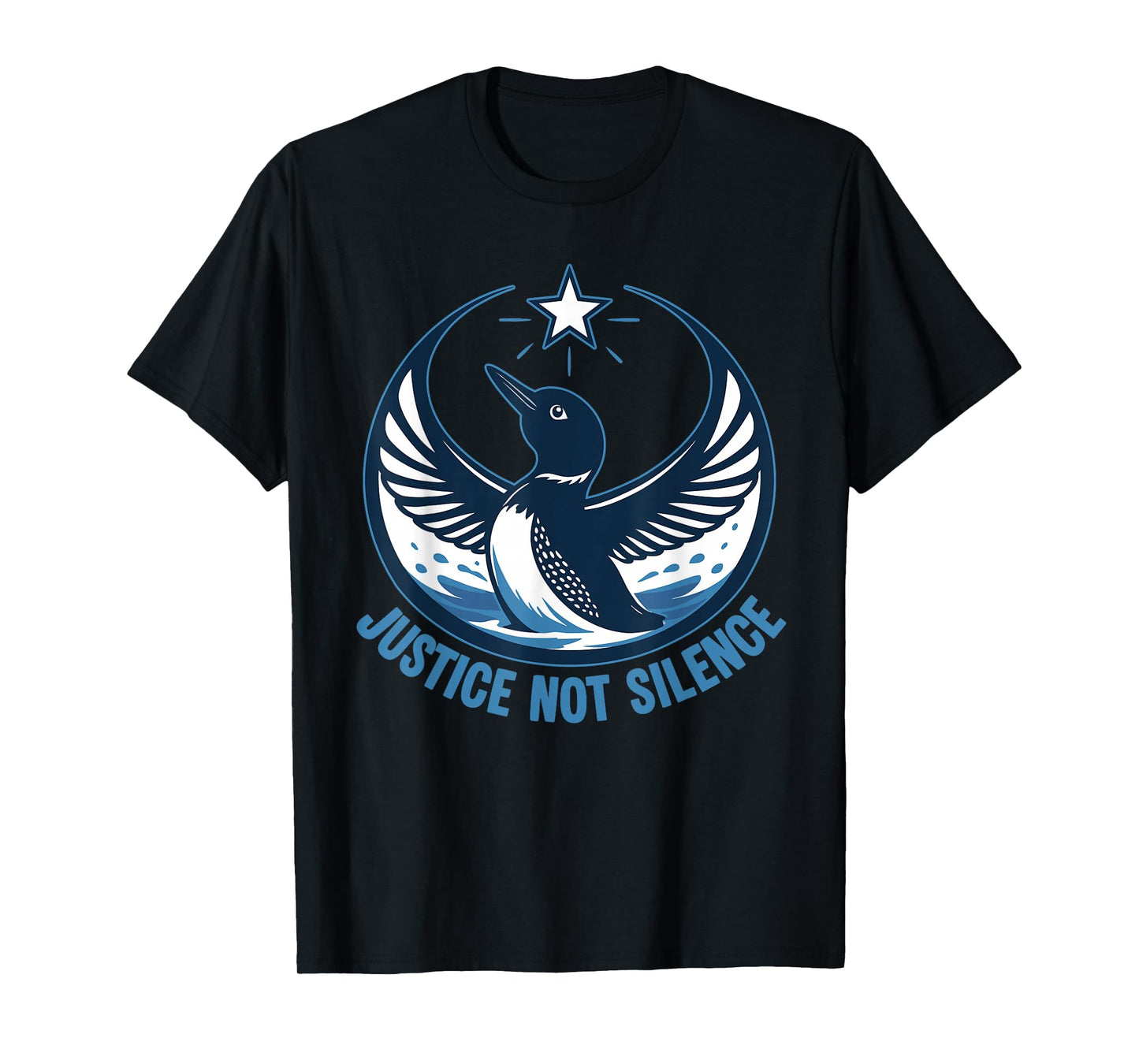 Minnesota Rebel New State Flag Justice Not Silence T-Shirt