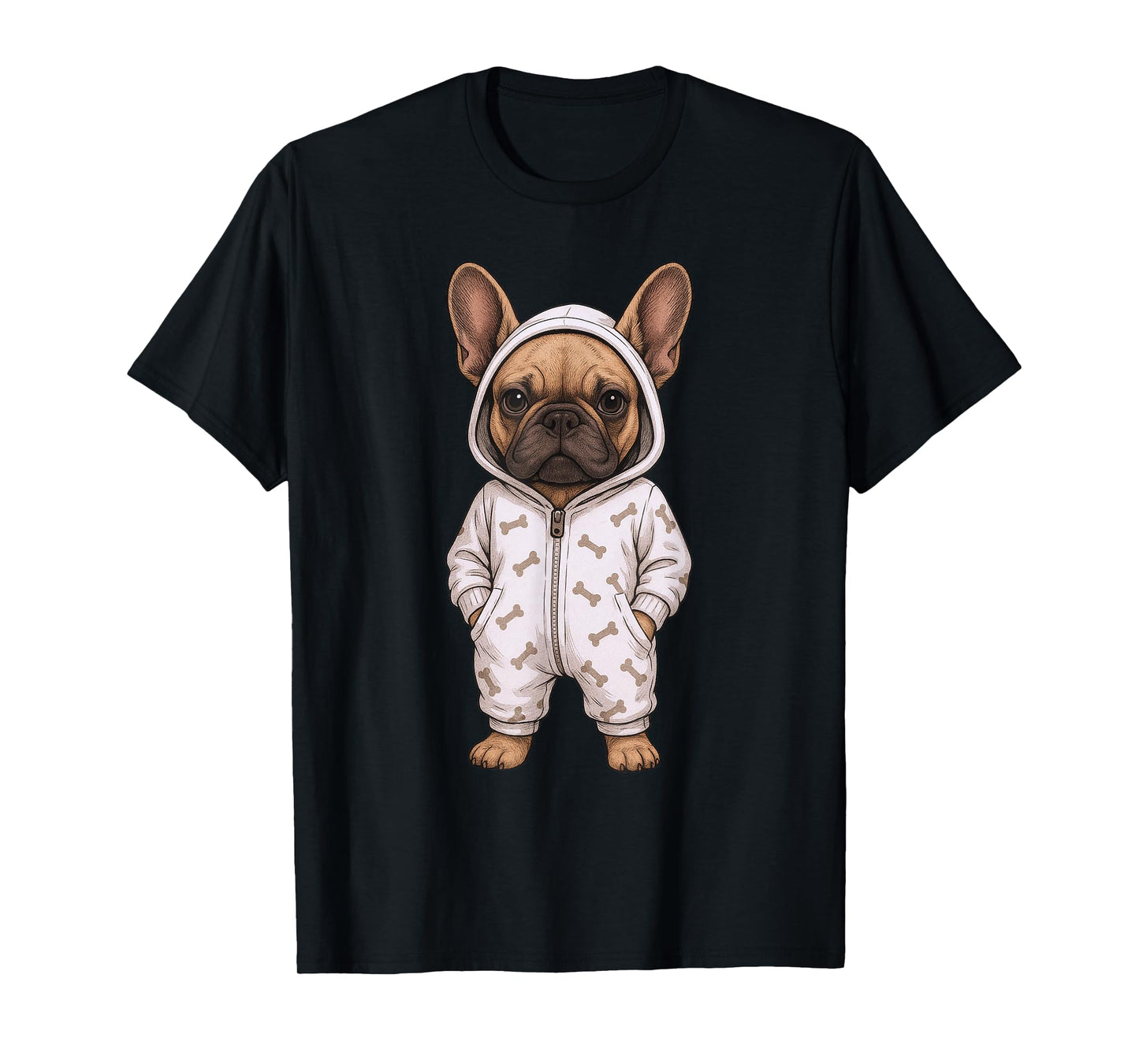 French Bulldog Sleepy Frenchie Lover Women Men Kids T-Shirt