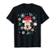 Disney Minnie Mouse Christmas Ornaments Big Face T-Shirt