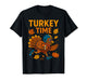 Football Thanksgiving Shirts for Kids Boys Girls Turkey T-Shirt