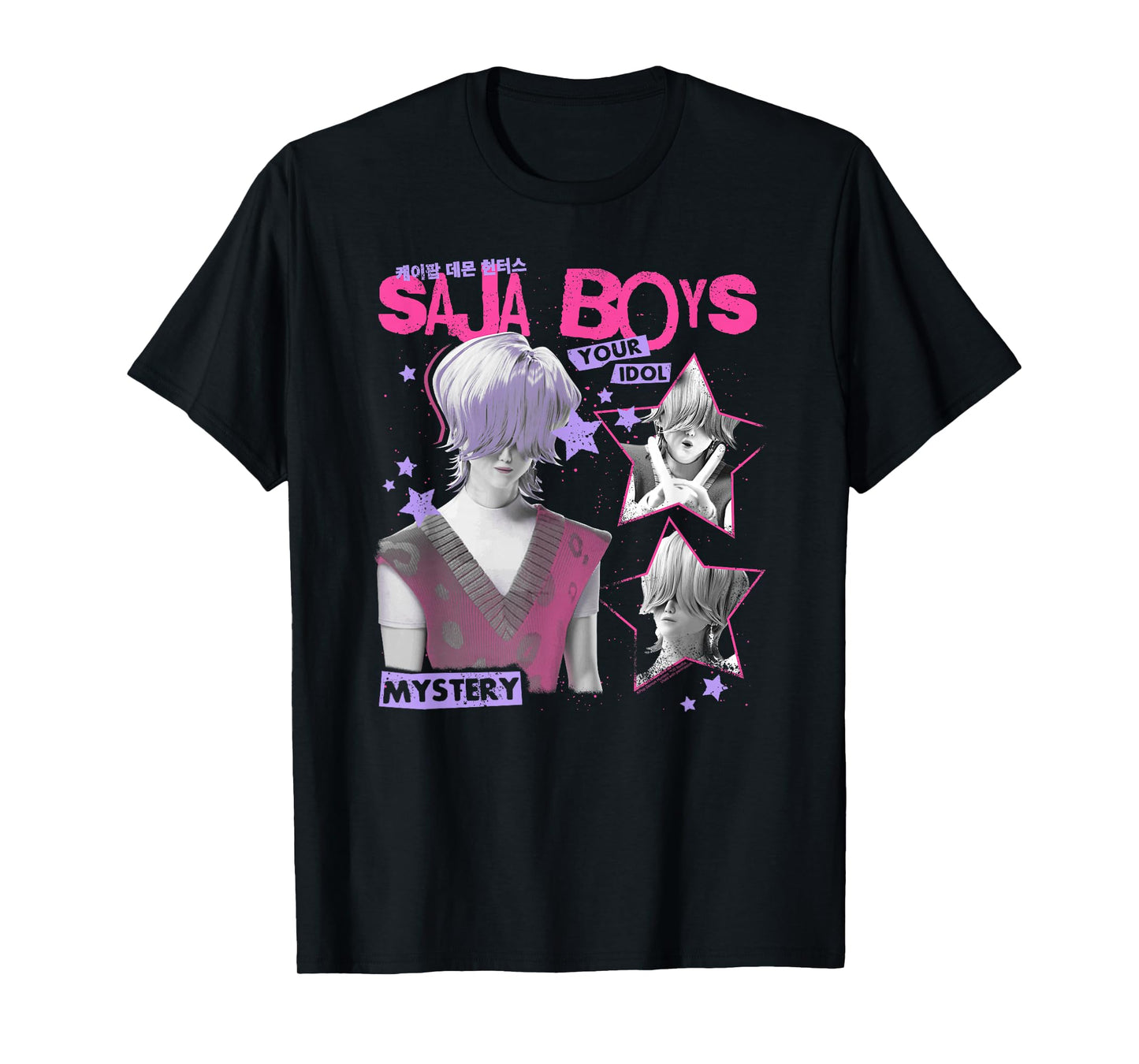 Kpop Demon Hunters Halloween Saja Boys Your Idol Mystery T-Shirt