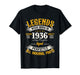Vintage 90 Birthday Shirt for Men Legends were Born in 1936 T-Shirt