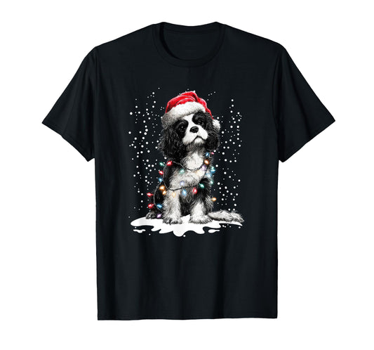 Dog Xmas Favorite Cavalier King Charles Spaniel Christmas T-Shirt