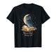 Night Owl Book Club Crescent Moon Womens Late Night Reading T-Shirt