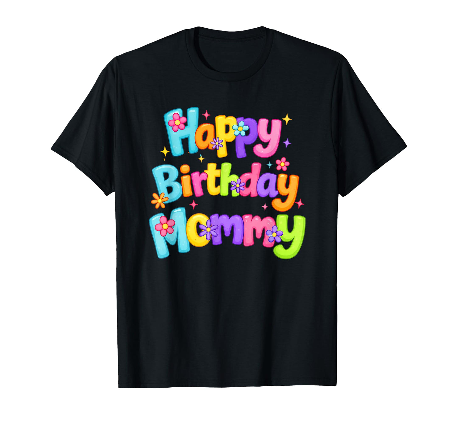 Happy Birthday Mommy Cute Toddler Retro Mom's Birthday Gift T-Shirt